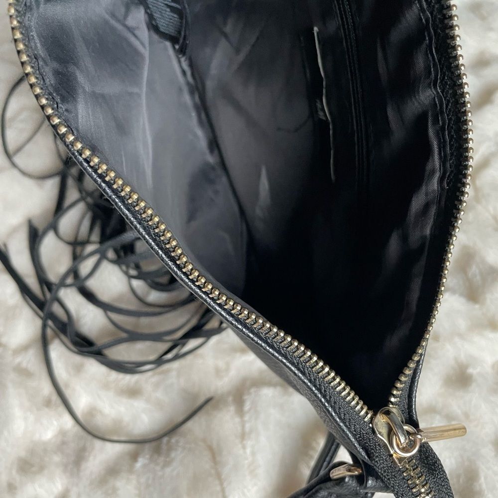 NEW H&M Women's Black Purse with Tassle - Picture 8 of 11